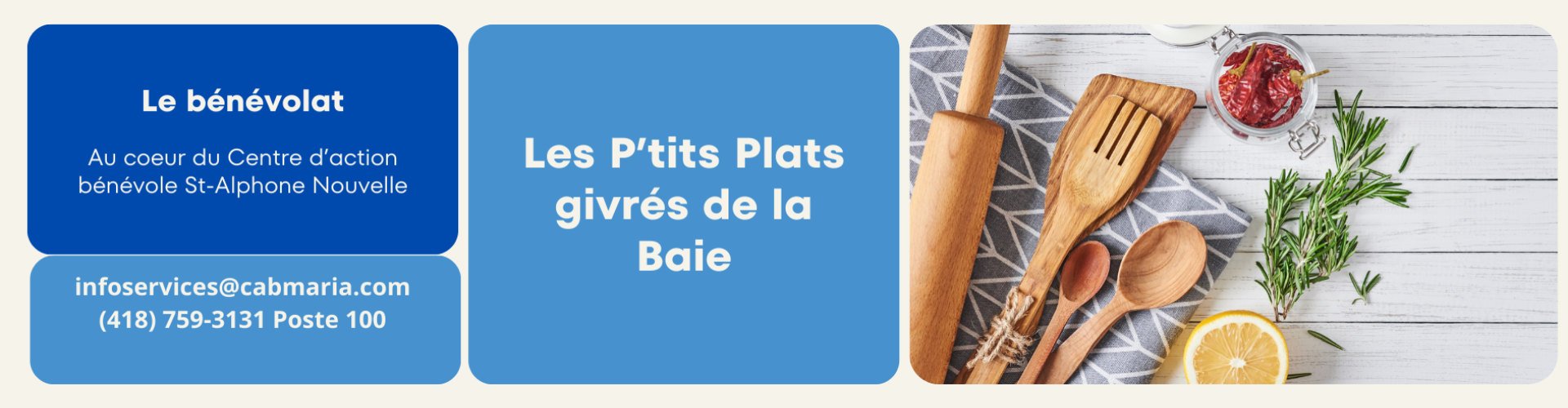 Les P’tits Plats givrés de la Baie