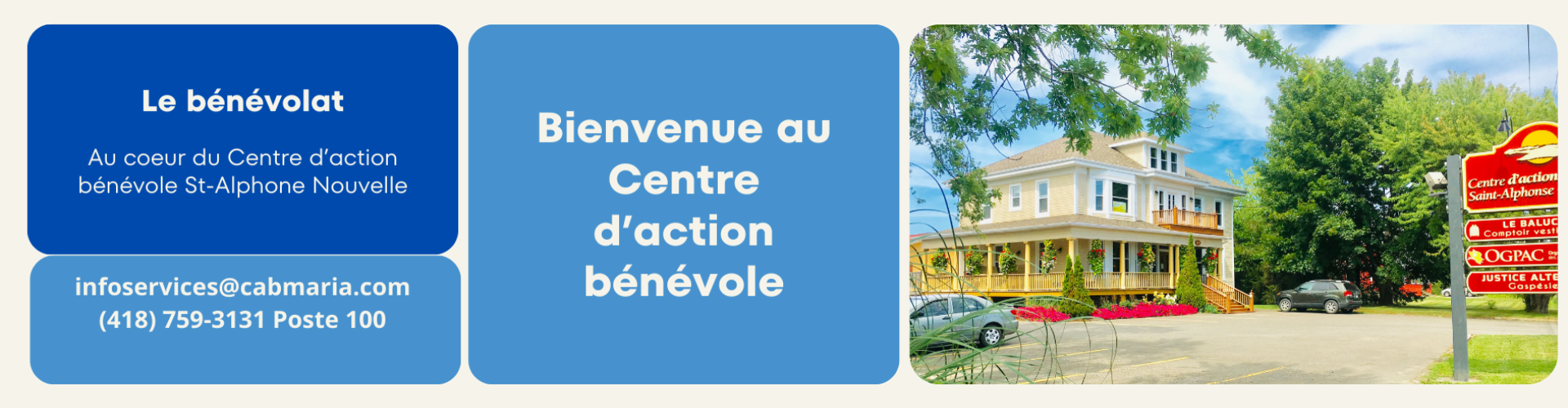 Bienvenue!