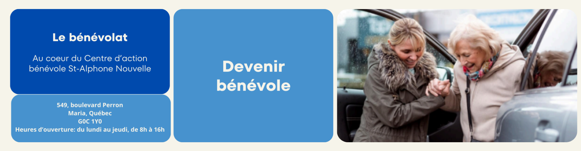 Des formations de qualité pour les bénévoles!