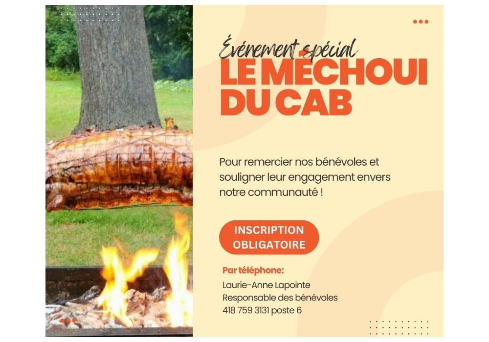 Méchoui pour les bénévoles