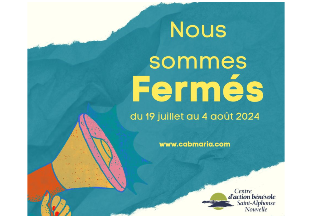 Les vacances du CAB